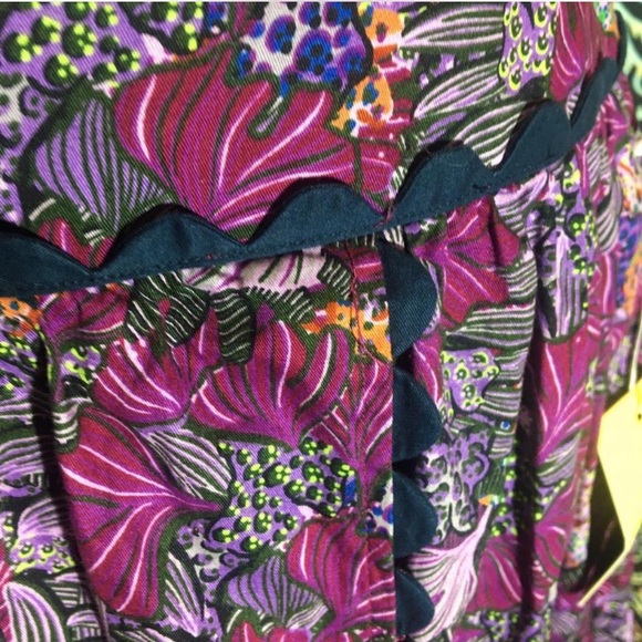 Kika Vargas X Target Coral Reef Scallop Edge Midi  Skirt, Size16W 18W NWT - Picture 4 of 4